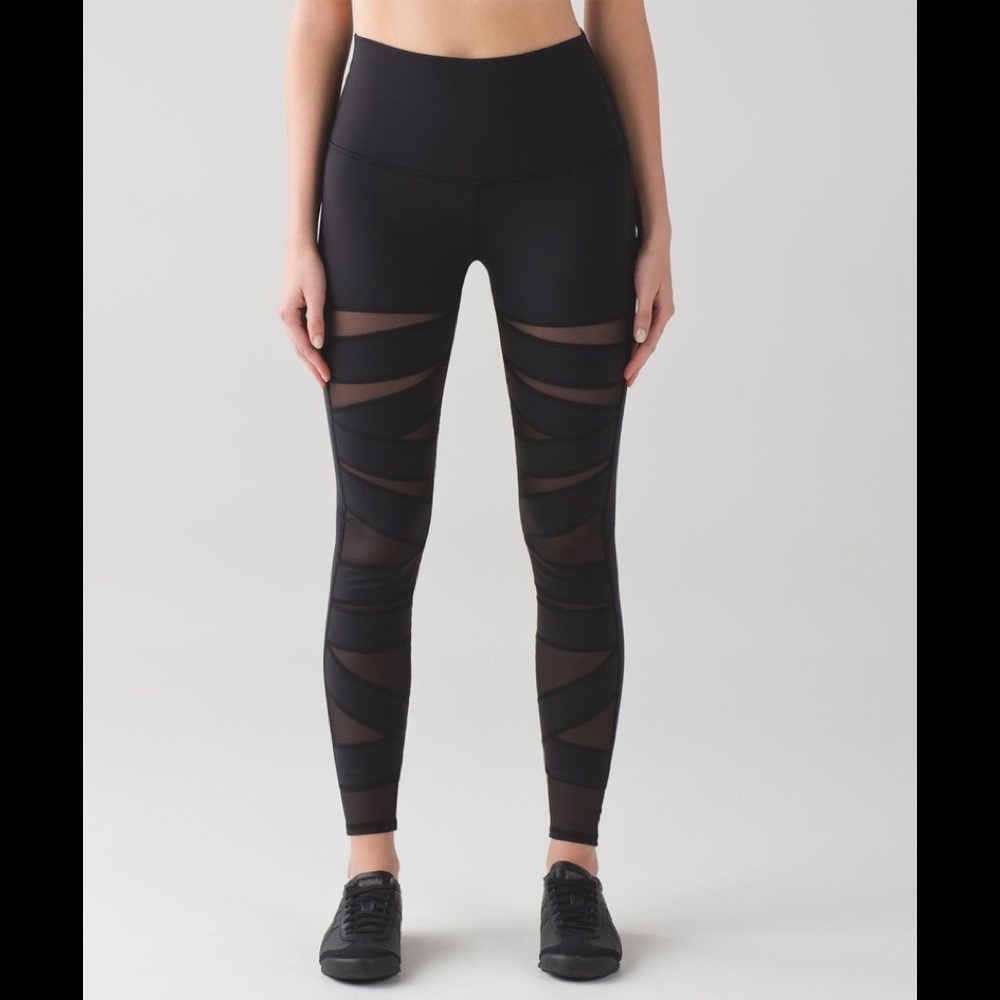 Lululemon Wunder Under Pant (Hi-Rise) (Tech Mesh)